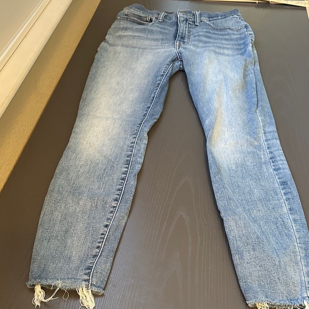 Lucky Brand Light Blue Ankle Jeans